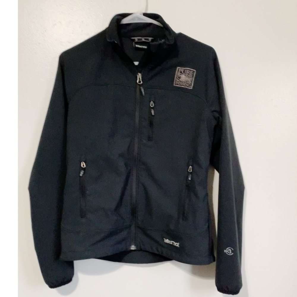 SALE🔥 Marmot M3 Lightweight Soft Shell Jacket Small Pure Fishing Logo Patch